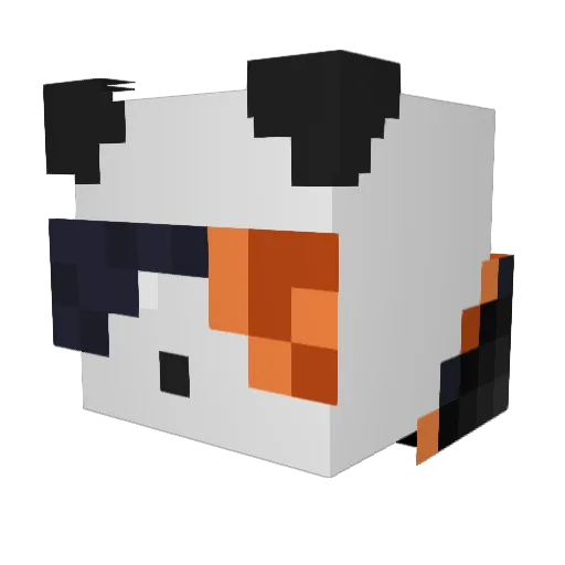 Vincents17 Minecraft avatar head, 3D render