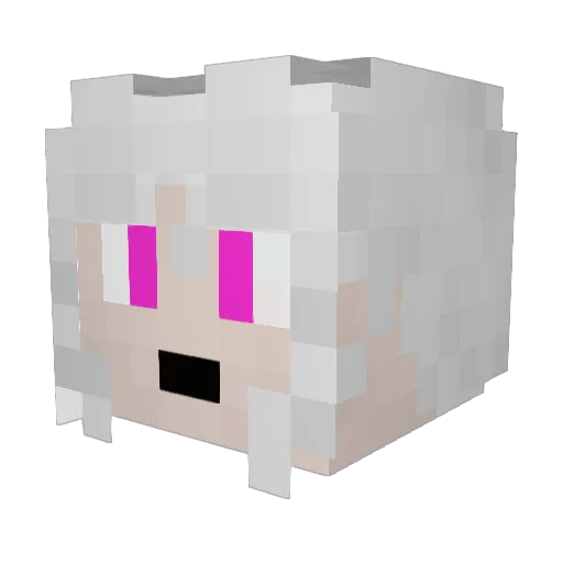 Vincenz316 Minecraft avatar head, 3D render