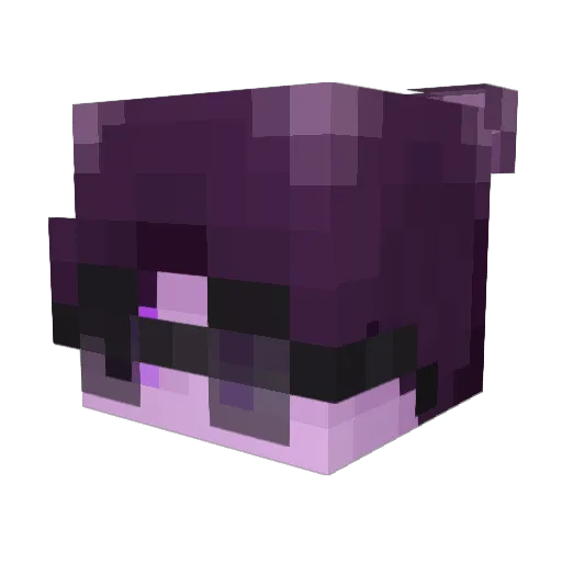 VineKros Minecraft avatar head, 3D render