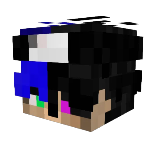Vinexo Minecraft avatar head, 3D render