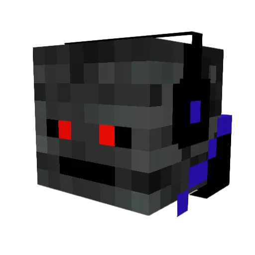 Vingabo Minecraft avatar head, 3D render