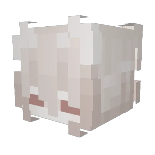 VinhMoiChoi Minecraft avatar head, 3D render