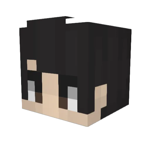 Vinicius_Prime Minecraft avatar head, 3D render