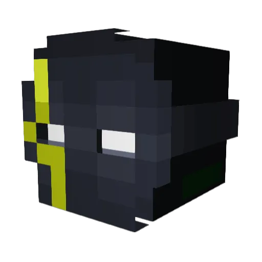 Vinifontolan Minecraft avatar head, 3D render