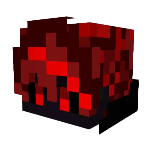 Viniy100 Minecraft avatar head, 3D render