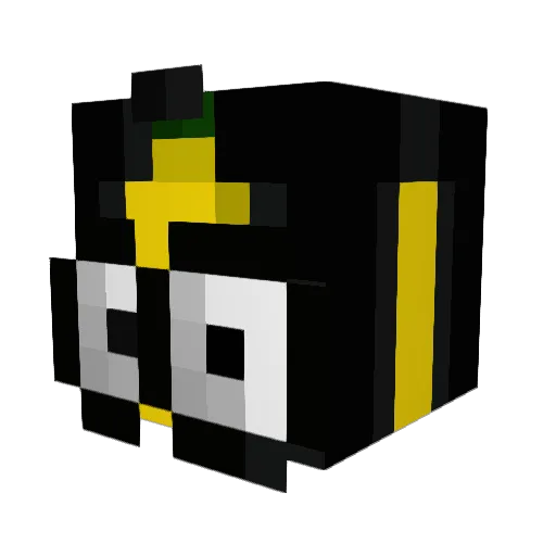 VinizinGamepreys Minecraft avatar head, 3D render