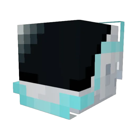 Vinmi Minecraft avatar head, 3D render