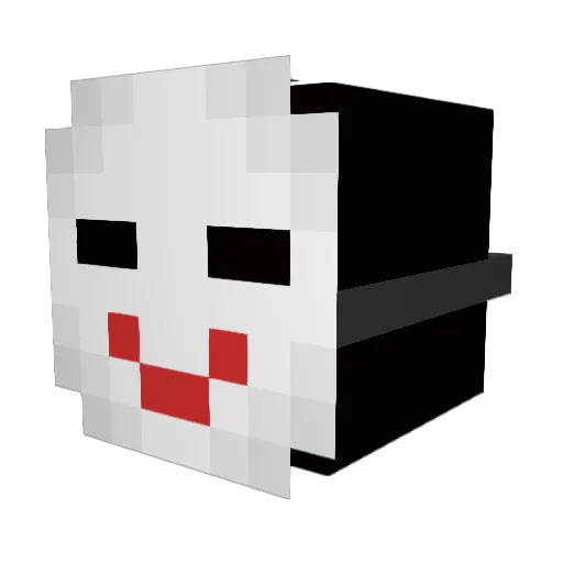 Vinnex_PvP Minecraft avatar head, 3D render