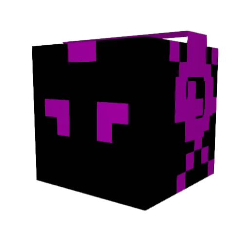 VinniCompany Minecraft avatar head, 3D render