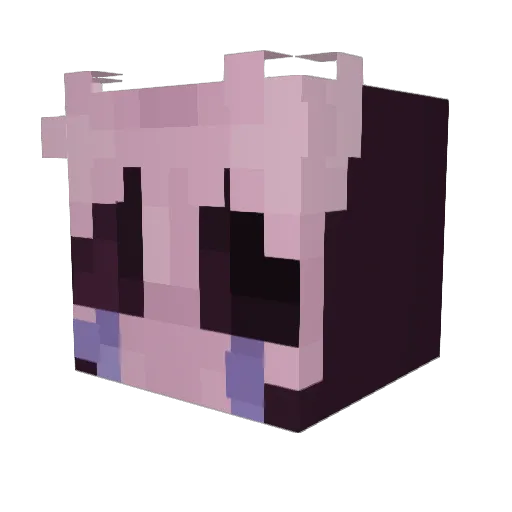 VinnieMac44 Minecraft avatar head, 3D render