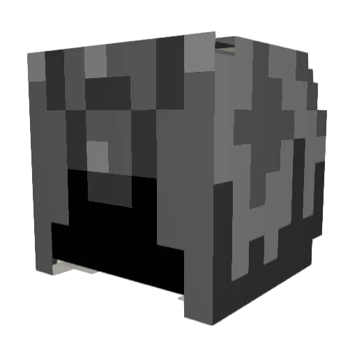 Vinnkerz Minecraft avatar head, 3D render