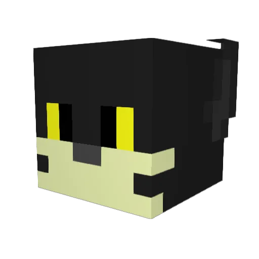 Vinny_Starface Minecraft avatar head, 3D render