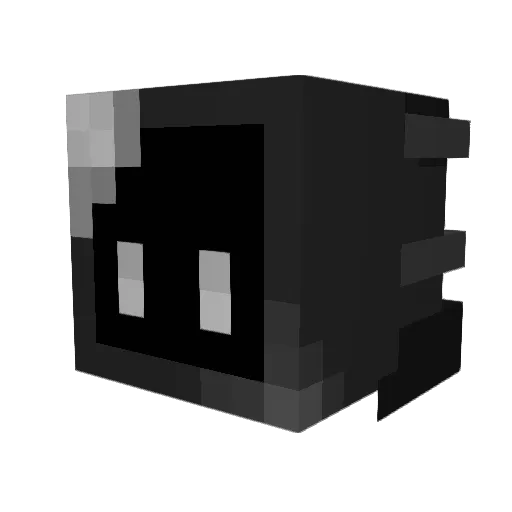 VinnysVibin Minecraft avatar head, 3D render