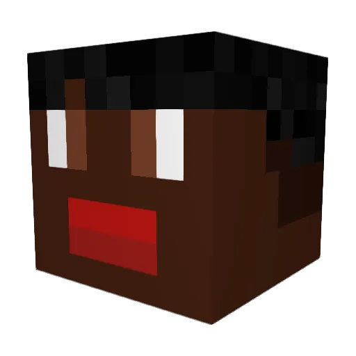 Vinnyyyy_ Minecraft avatar head, 3D render