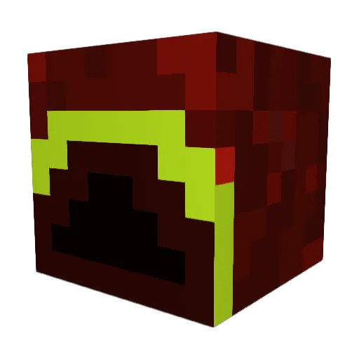 Vinotinto69 Minecraft avatar head, 3D render