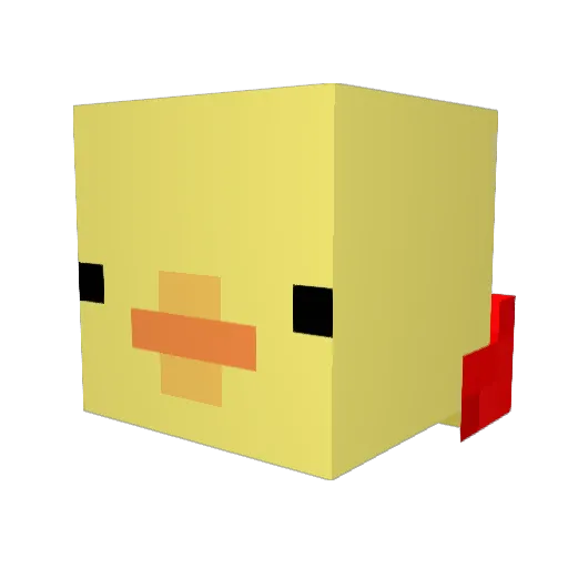 Vinster2838 Minecraft avatar head, 3D render