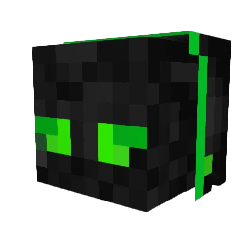 Vintage05 Minecraft avatar head, 3D render