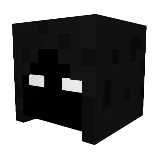 VinwiX Minecraft avatar head, 3D render