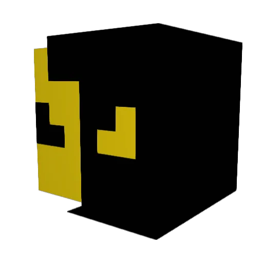 Viojin Minecraft avatar head, 3D render