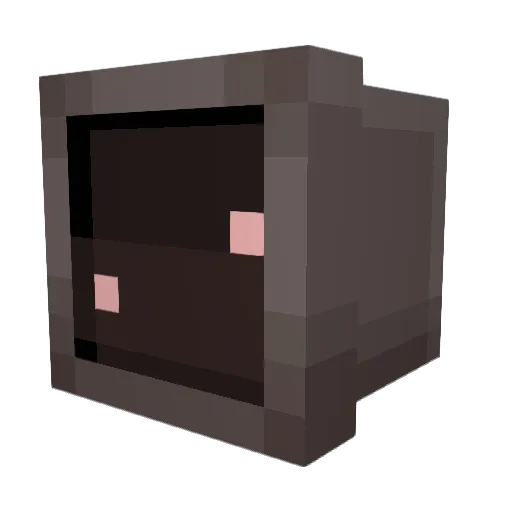 Violet42269 Minecraft avatar head, 3D render