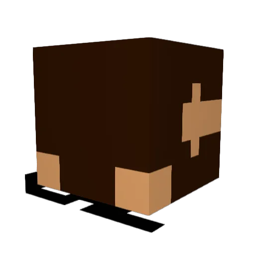 ViosKy2 Minecraft avatar head, 3D render
