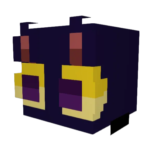 Viosterion Minecraft avatar head, 3D render