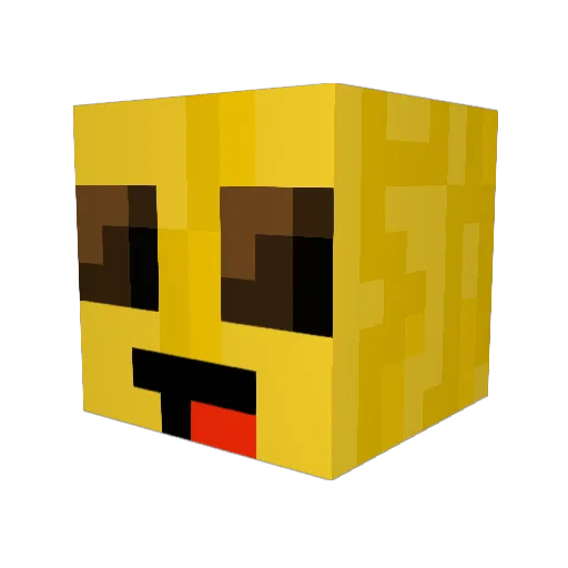 VipGera777 Minecraft avatar head, 3D render