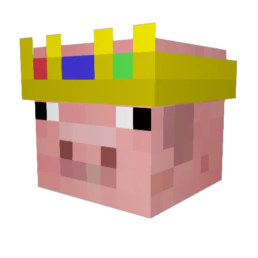 Viper1120 Minecraft avatar head, 3D render