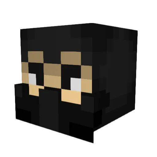 Viper5903 Minecraft avatar head, 3D render