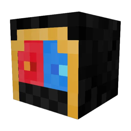 Viper76PL Minecraft avatar head, 3D render