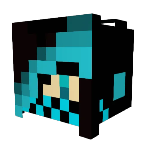 Viper99usmc Minecraft avatar head, 3D render