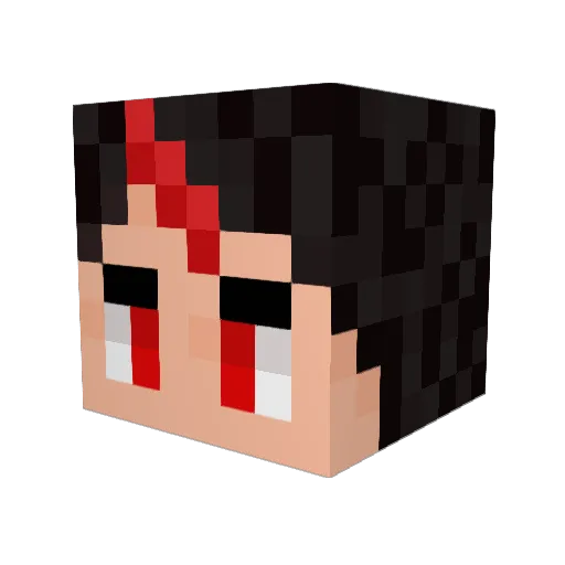 ViperVendetta Minecraft avatar head, 3D render