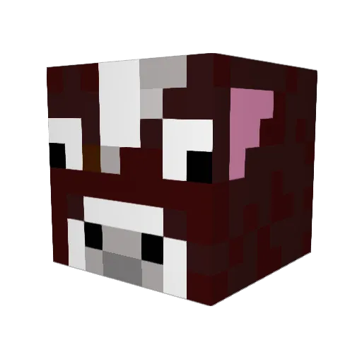 Viper_172 Minecraft avatar head, 3D render
