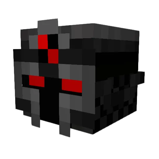 Viperman911 Minecraft avatar head, 3D render
