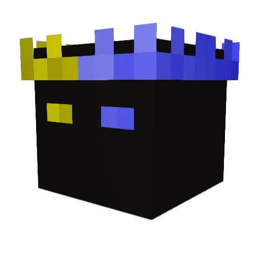 Viperml08 Minecraft avatar head, 3D render