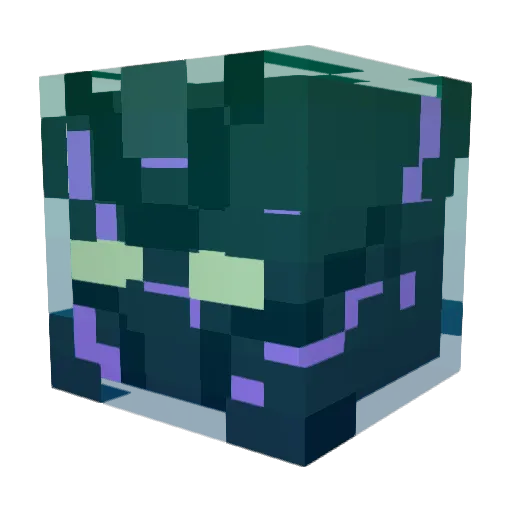 Vipernous Minecraft avatar head, 3D render