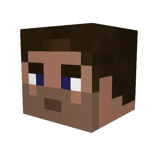 Vipersniper2ko Minecraft avatar head, 3D render