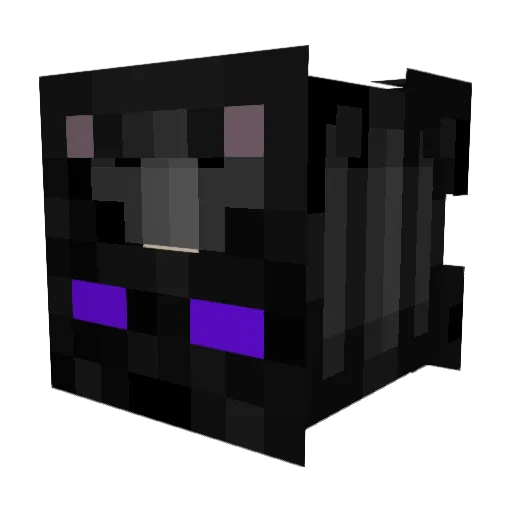 Vipna Minecraft avatar head, 3D render