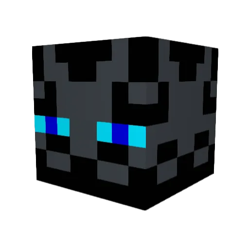 Viqness Minecraft avatar head, 3D render