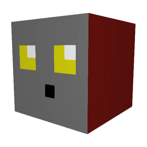 Virchow_The_1 Minecraft avatar head, 3D render