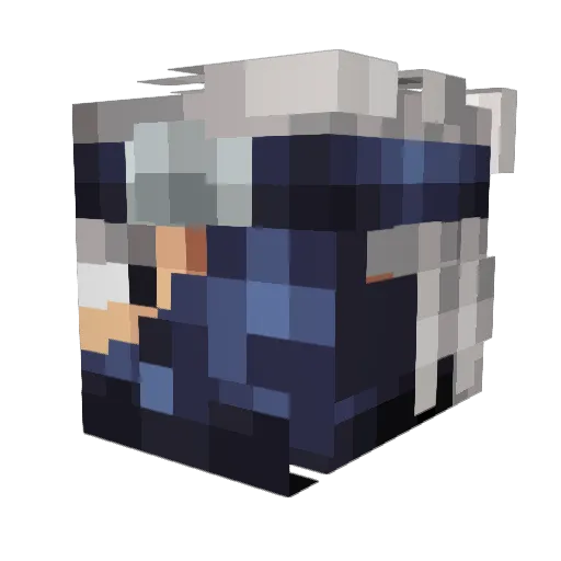Virgil_Hawkins Minecraft avatar head, 3D render