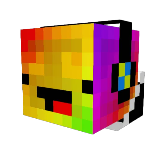 Virgile5201 Minecraft avatar head, 3D render