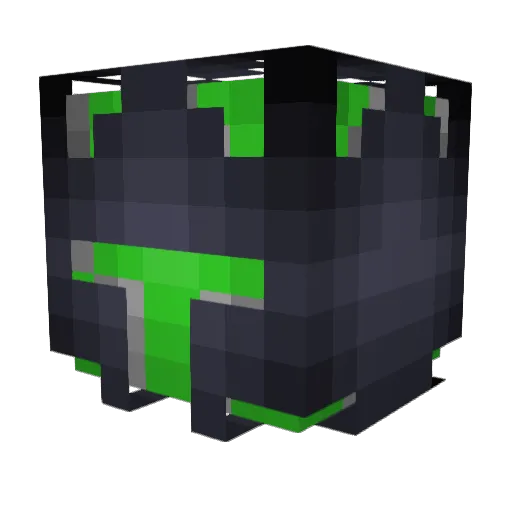 ViridianKnight7 Minecraft avatar head, 3D render