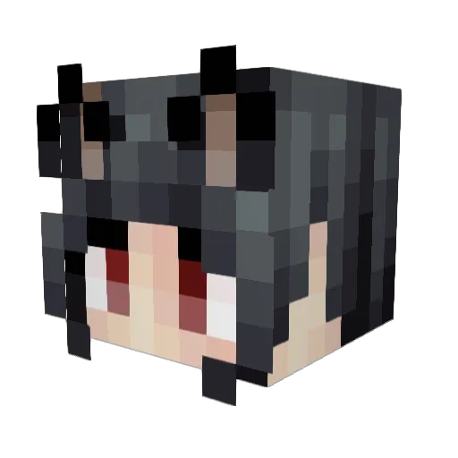 ViridianViper Minecraft avatar head, 3D render