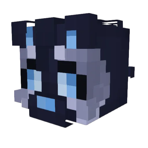 Minecraft-Avatar von ViridianVortex: Kopf als 3D-Render