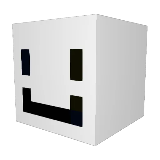 Virrez Minecraft avatar head, 3D render