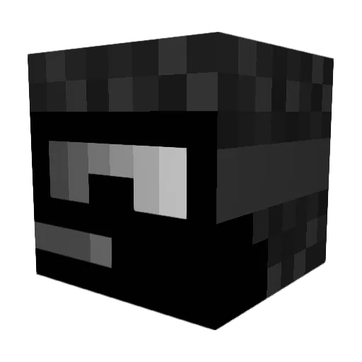 Virtual09 Minecraft avatar head, 3D render