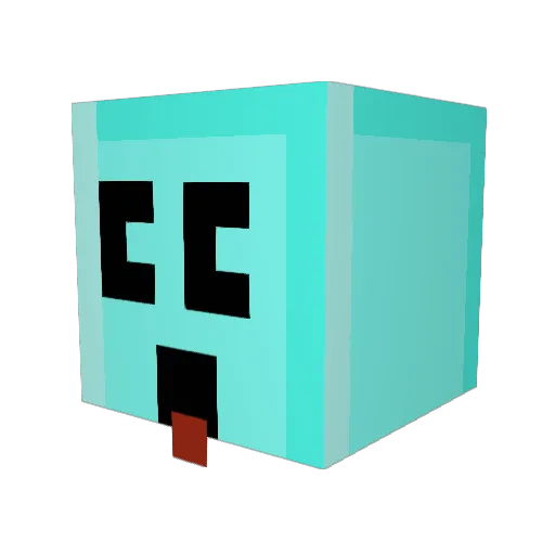 VirtualSoap5204 Minecraft avatar head, 3D render