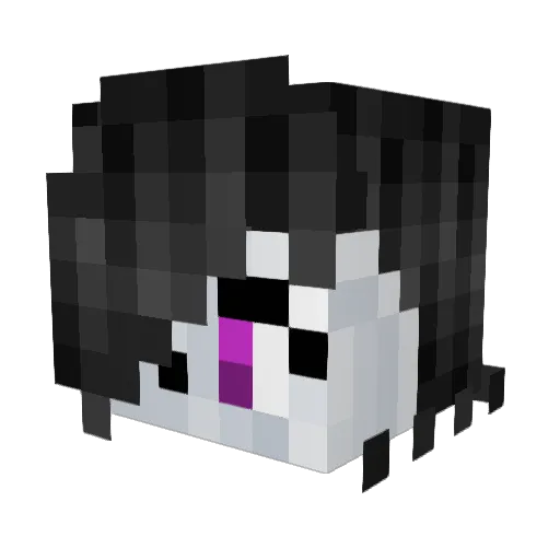 Virtual_Sheep Minecraft avatar head, 3D render