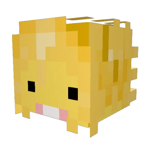 VirusRobotYaoi Minecraft avatar head, 3D render